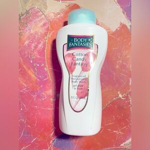🛍️ Body Fantasies Cotton Candy Fantasy Fragranced Body Wash 15 Fl OZ💥